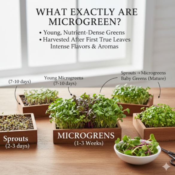 What Exactly Are Microgreens?